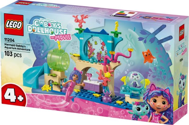 Bild von LEGO® Gabby's Dollhouse - 11204 Meerjungfrau Gabbys Aquarium Abenteuer