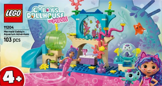 Bild von LEGO® Gabby's Dollhouse - 11204 Meerjungfrau Gabbys Aquarium Abenteuer