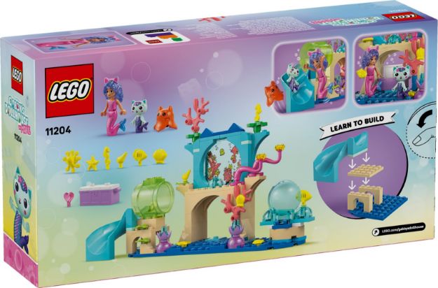 Bild von LEGO® Gabby's Dollhouse - 11204 Meerjungfrau Gabbys Aquarium Abenteuer