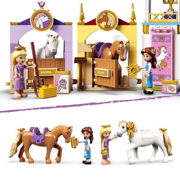 Bild von LEGO® Disney Princess - 43195 Belles und Rapunzels königliche Ställe