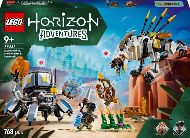 Bild von LEGO® Horizon - 77037 Aloy und Varl vs. Panzerwanderer und Sägezahn