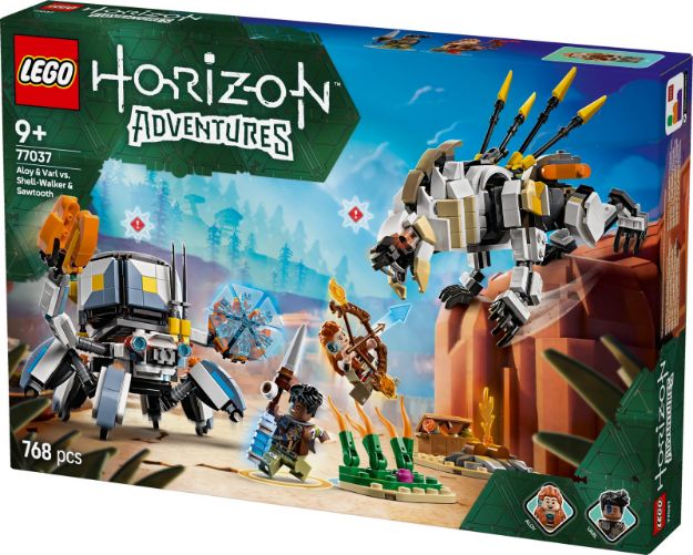 Bild von LEGO® Horizon - 77037 Aloy und Varl vs. Panzerwanderer und Sägezahn