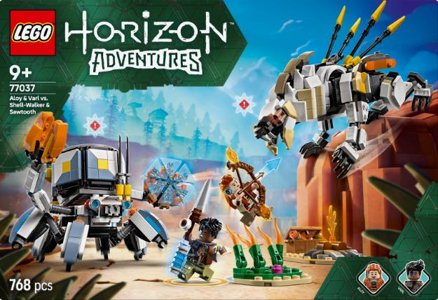 Bild von LEGO® Horizon - 77037 Aloy und Varl vs. Panzerwanderer und Sägezahn
