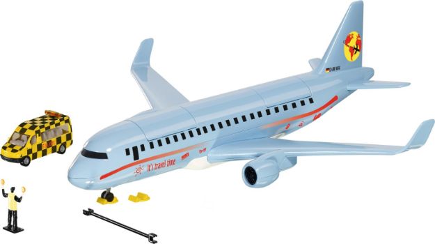 Bild von SIKU 5402 Verkehrsflugzeug mit Zubehör