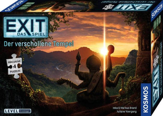 Bild von Kosmos EXIT Das Spiel + Puzzle - Der verschollene Tempel - 692094