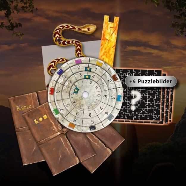 Bild von Kosmos EXIT Das Spiel + Puzzle - Der verschollene Tempel - 692094