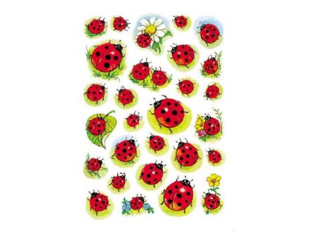 Zeige Details für Schmucketiketten Marienkäfer und Blumen - Eine Verkaufseinheit = 10 Stück - 3815 Bild von Schmucketiketten Marienkäfer und Blumen - Eine Verkaufseinheit = 10 Stück - 3815