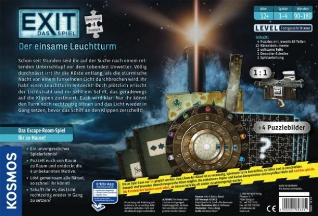 Bild von Kosmos EXIT Das Spiel + Puzzle - Der einsame Leuchtturm - 698881