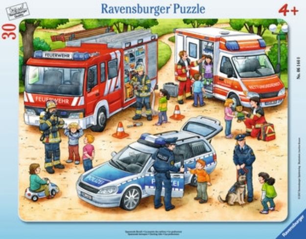 Bild von Rahmenpuzzle 30T Spannende Berufe - 06144