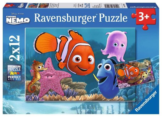 Bild von Ravensburger 07550 Puzzle 2x12Teile - 07556