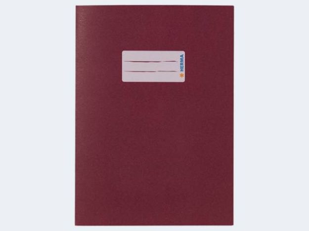 Bild von Heftschoner UWS A5 weinrot - Eine Verkaufseinheit = 10 Stück - 7018
