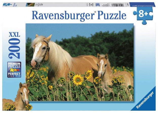 Bild von Puzzle 200T XXL Pferdeglück - 12628