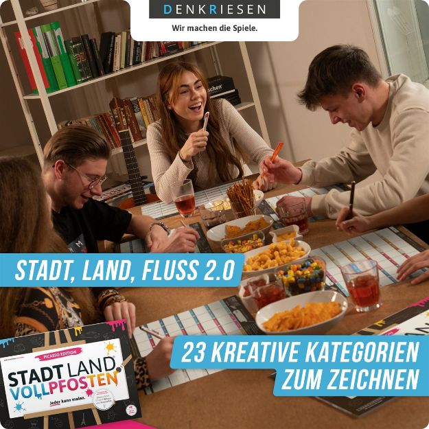 Bild von STADT LAND VOLLPFOSTEN® – PICASSO EDITION “Jeder kann malen.” - SL2003