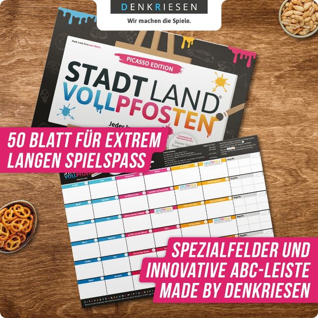 Bild von STADT LAND VOLLPFOSTEN® – PICASSO EDITION “Jeder kann malen.” - SL2003