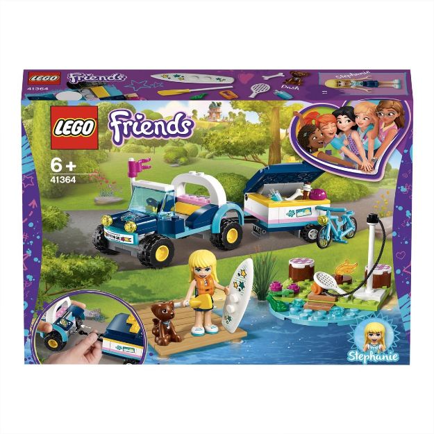 Bild von LEGO® Friends 41364 Stephanies Cabrio mit Anhänger