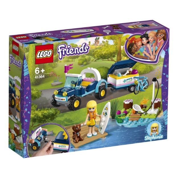 Bild von LEGO® Friends 41364 Stephanies Cabrio mit Anhänger