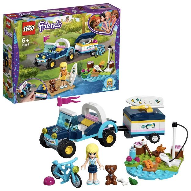 Bild von LEGO® Friends 41364 Stephanies Cabrio mit Anhänger
