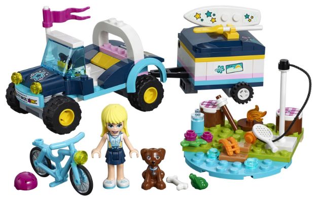 Bild von LEGO® Friends 41364 Stephanies Cabrio mit Anhänger