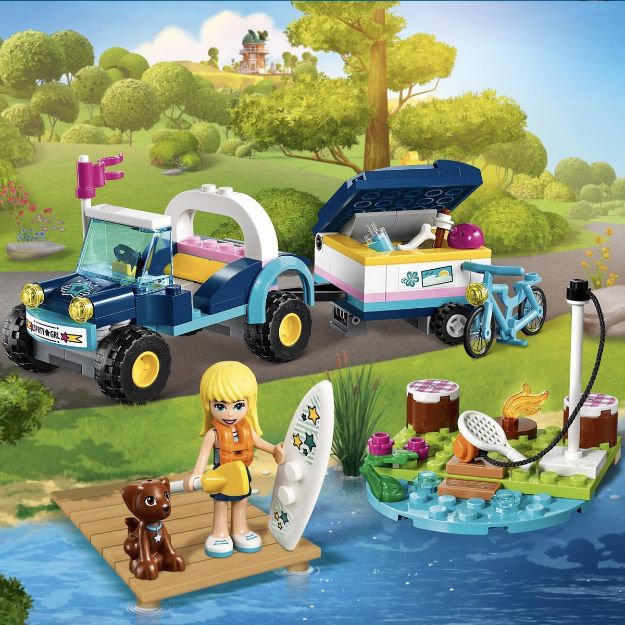 Bild von LEGO® Friends 41364 Stephanies Cabrio mit Anhänger
