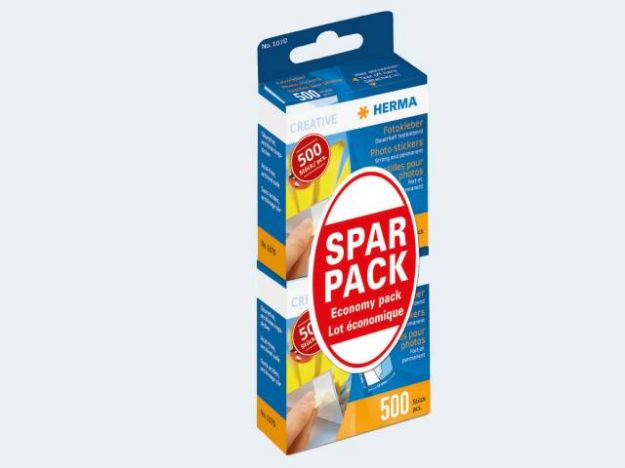 Bild von 2x500 Fotokleber Sparpack selbstklebend - 1075