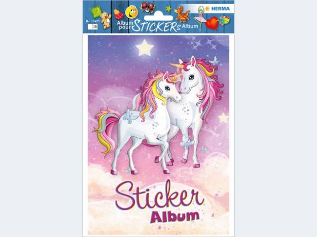 Bild von Stickeralbum A5 Einhorn - 15425