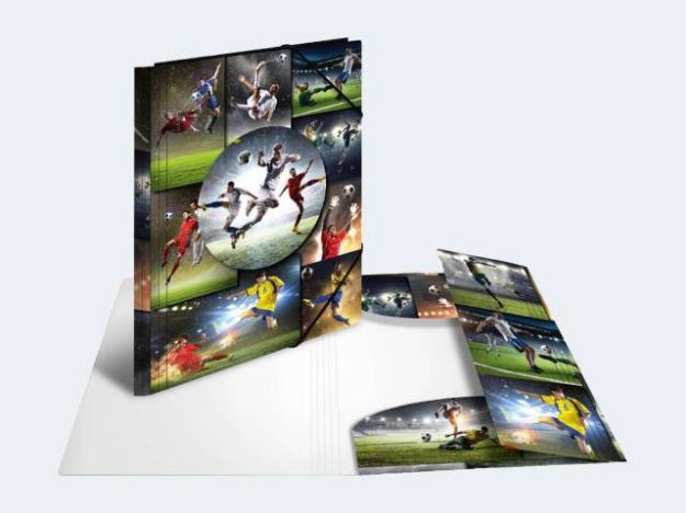 Bild von Sammelmappe A4 PP Fußball - 19187