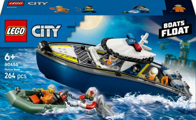 Bild von LEGO® City - 60456 Verfolgungsjagd im Polizeiboot