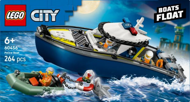 Bild von LEGO® City - 60456 Verfolgungsjagd im Polizeiboot