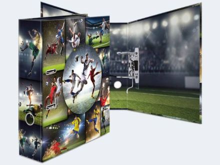 Zeige Details für Ordner A4/75mm Fußball mit Innendruck - 19185 Bild von Ordner A4/75mm Fußball mit Innendruck - 19185