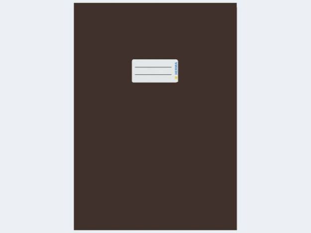 Bild von Kartonheftschoner A4 braun - Eine Verkaufseinheit = 10 Stück - 19754