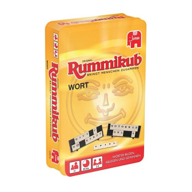 Bild von Jumbo Original Wort Rummikub kompakt - 03974
