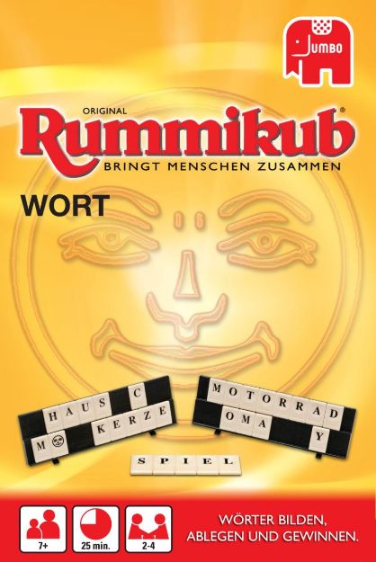 Bild von Jumbo Original Wort Rummikub kompakt - 03974