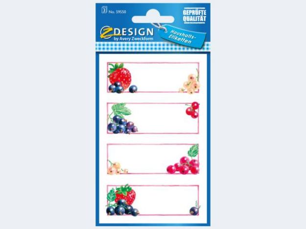Bild von Einmachetiketten wiederablösbar - Eine Verkaufseinheit = 10 Stück - 59550