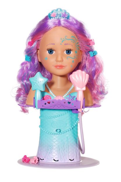 Bild von Zapf 835364 BABY born Sister Styling Head Meerjungfrau