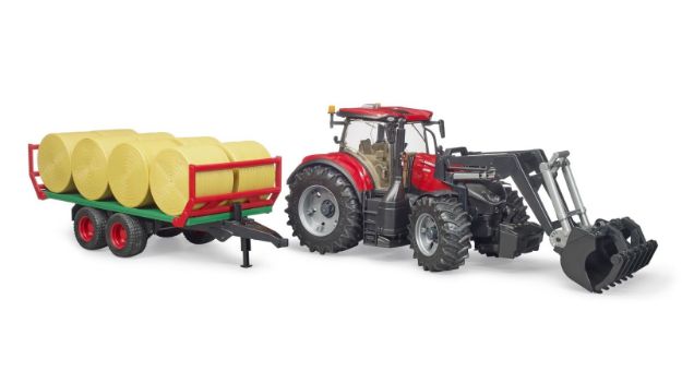 Bild von Bruder 03198 Case IH Optum 300CVX mit Frontlader