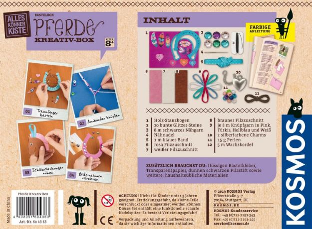 Bild von Bastelbox Pferde Kreativbox - 604363
