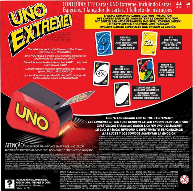 Bild von Mattel GXY75 UNO Extreme