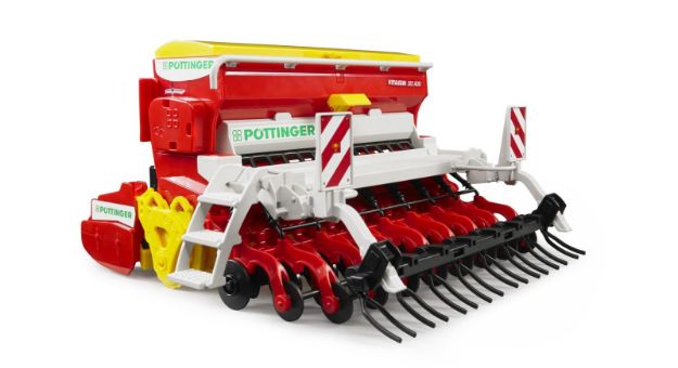 Bild von Bruder 02347 Poettinger V. 302ADD Kreiselegge-Sämaschine