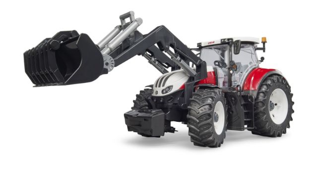 Bild von Bruder 03181 Steyr 6300 Terrus CVT mit Frontlader