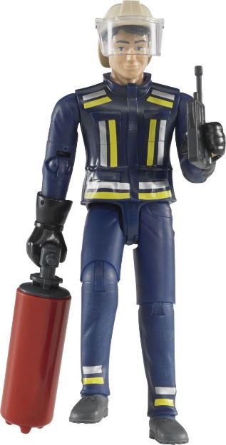 Bild von Bruder 60100 Feuerwehrmann mit Helm, Handschuhe, Zubehör