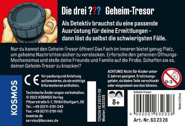Bild von Die drei ??? Geheim-Tresor - 632328