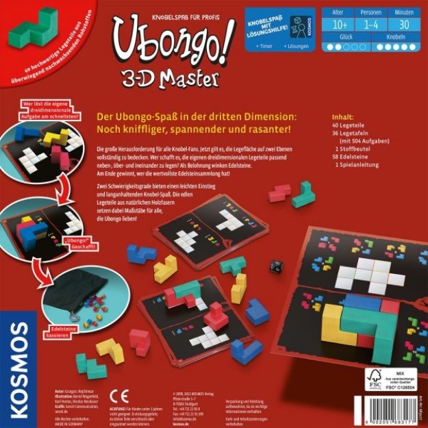 Bild von Ubongo! 3-D Master 2022 - 683177