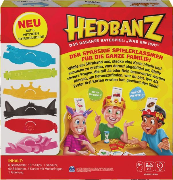 Bild von Spin Master Hedbanz Refresh - 32175