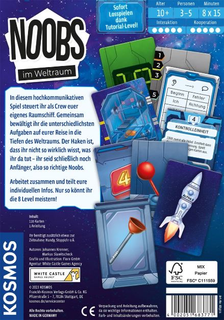 Bild von NOOBS im Weltraum Kommunikationsspiel 10+ - 683771