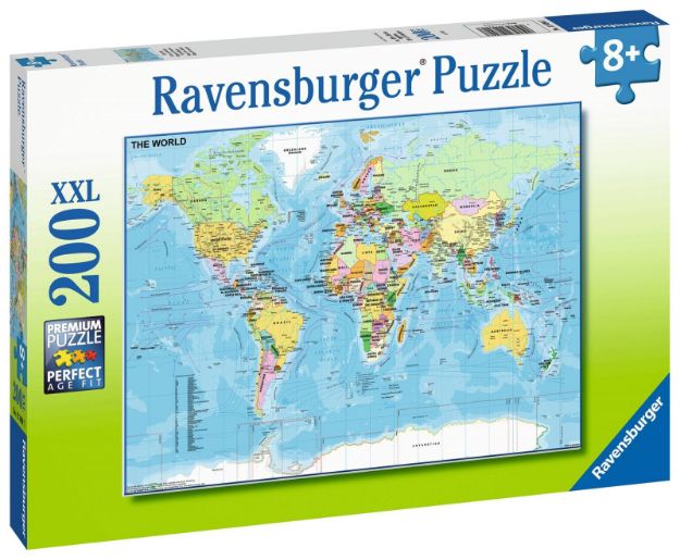 Bild von Ravensburger 12890 Puzzle Die Welt 200 Teile XXL