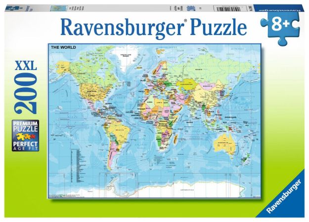 Bild von Ravensburger 12890 Puzzle Die Welt 200 Teile XXL