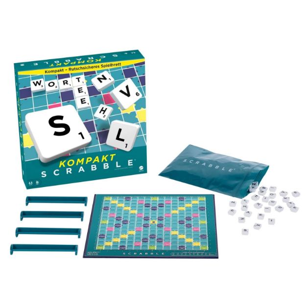 Bild von Mattel Scrabble Kompakt - CJT13