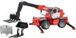 Bild von Bruder 02129 Manitou Teleskoplader MRT 2150 mit Zubehör