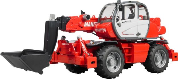 Bild von Bruder 02129 Manitou Teleskoplader MRT 2150 mit Zubehör