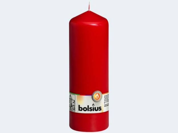 Bild von Stumpen 200x68 rot - 103615570141